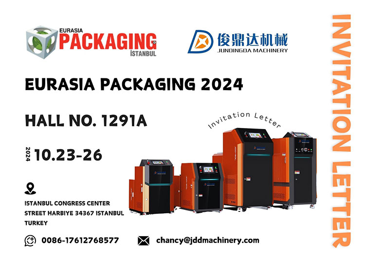 Ruian Jundingda Machinery Co., Ltd. ที่งาน Eurasia Packaging 2024 เมืองอิสตันบูล ประเทศตุรกี